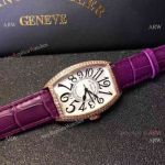 Franck Muller Conquistador Rose Gold Arabic Dial Diamond Watch Shop Online